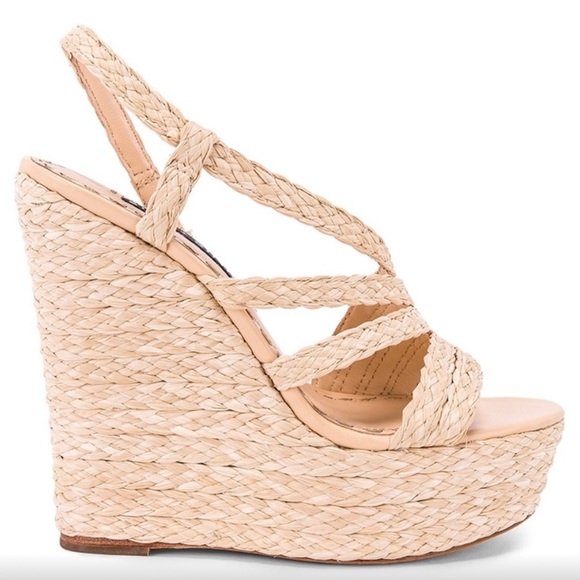 Alice + Olivia espadrille wedges perfect condition - Picture 1 of 5